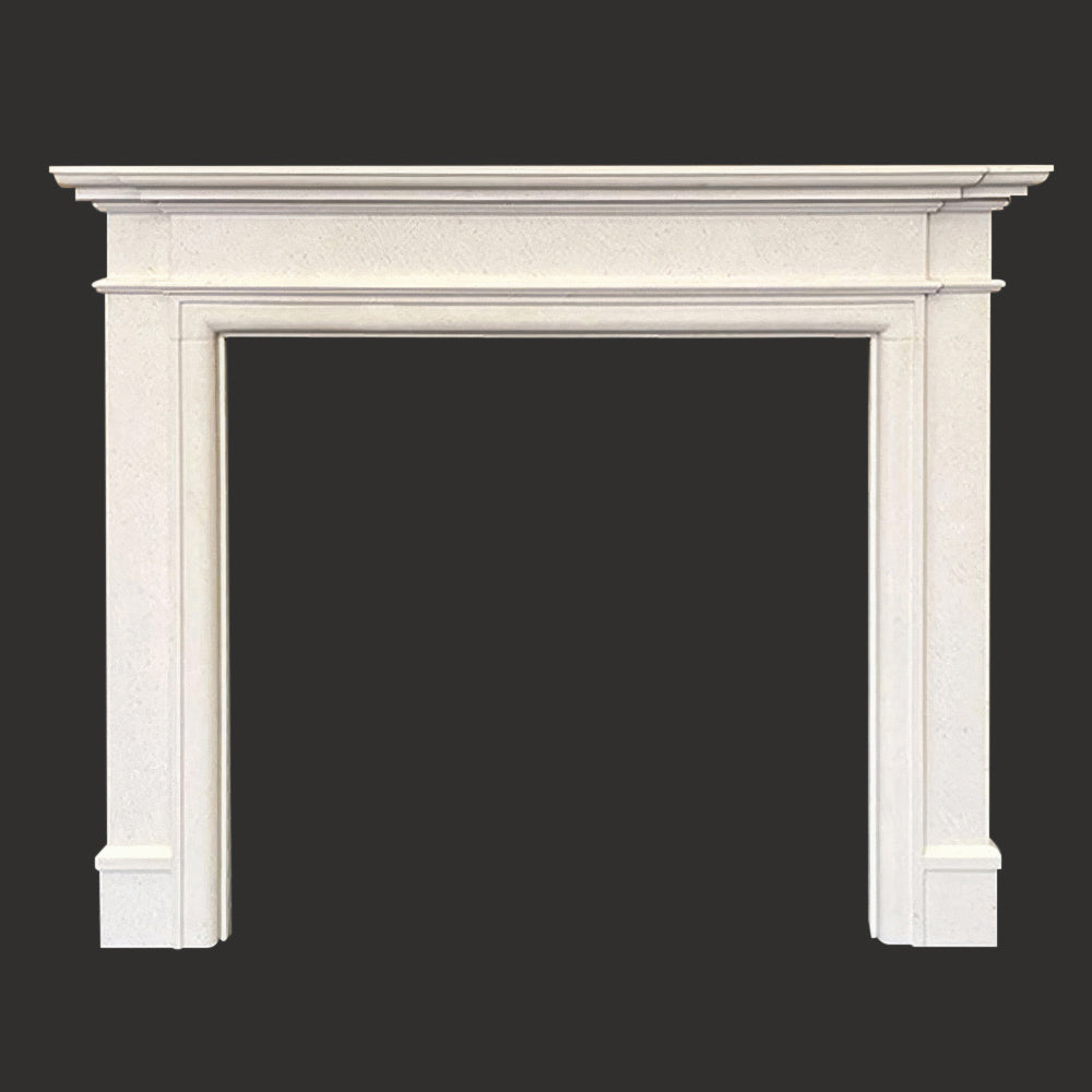 The Baverstock Limestone Fireplace