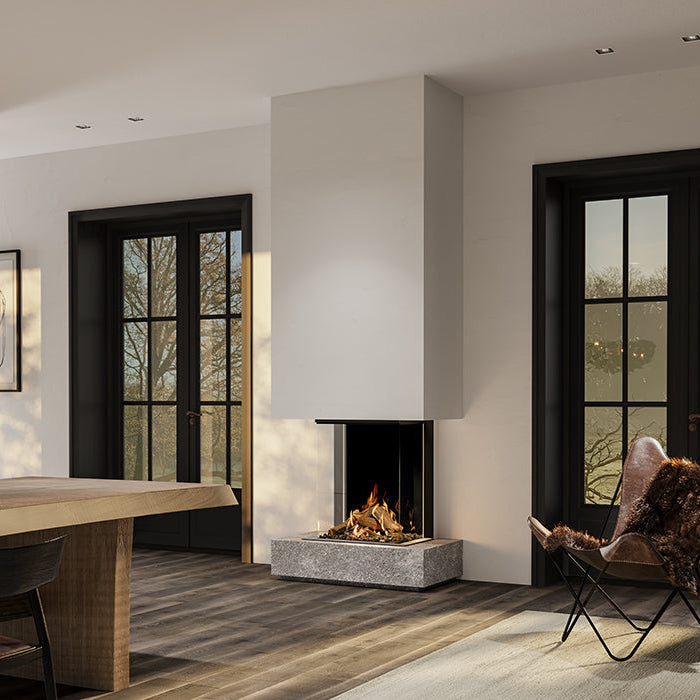 Dru Maestro 60/3 Tall Eco Wave Balanced Flue Gas Fire