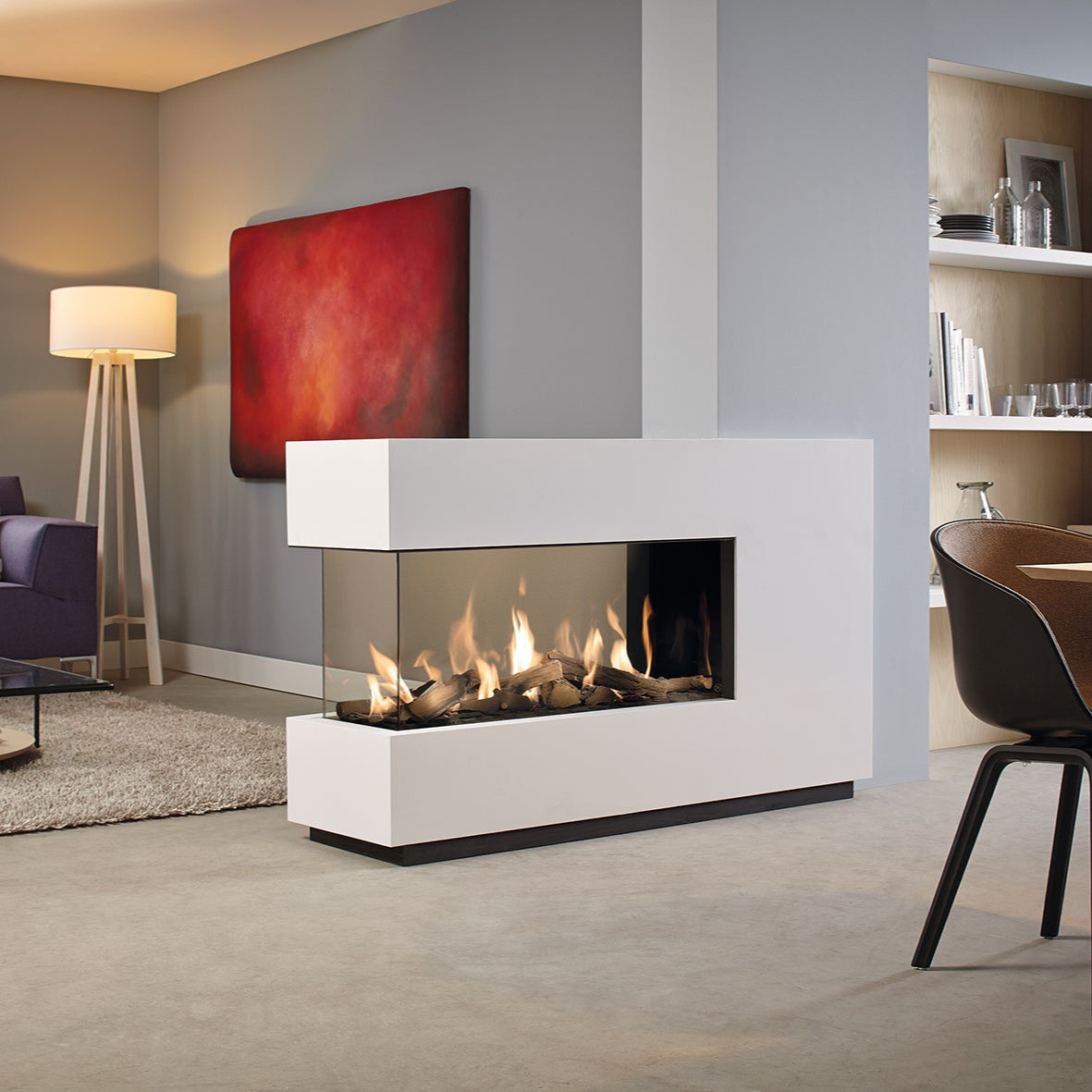 DRU Metro 100XTU Eco Wave Balanced Flue Gas Fire