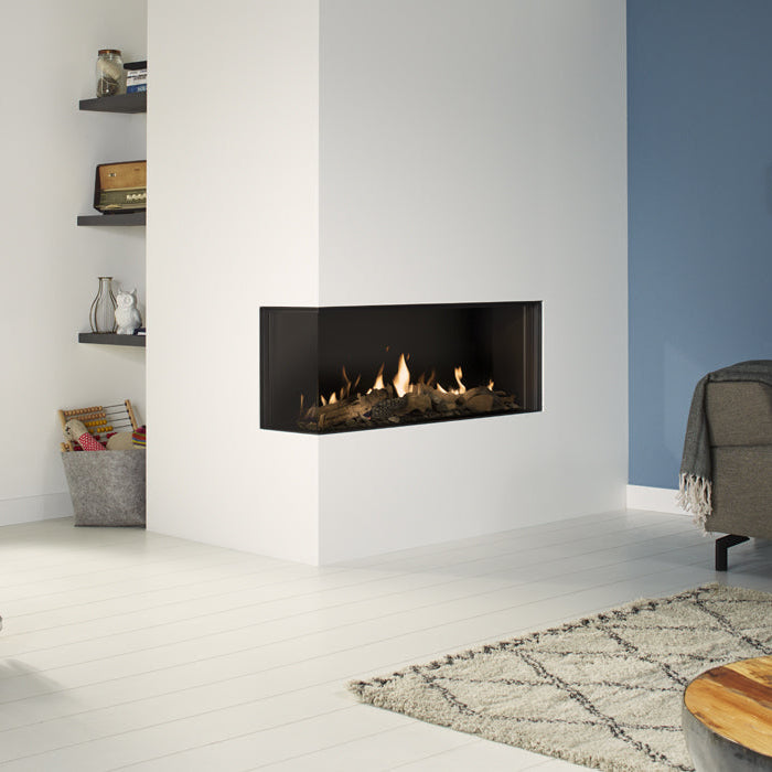 Dru Global 100 Corner Balanced Flue Built in Gas Fire