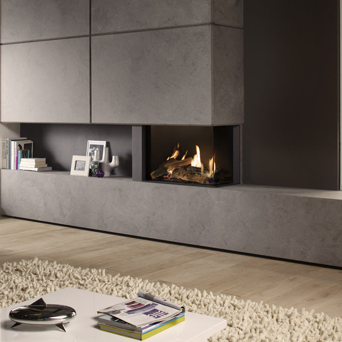 Lugo 2-sided Eco Wave Fireplace