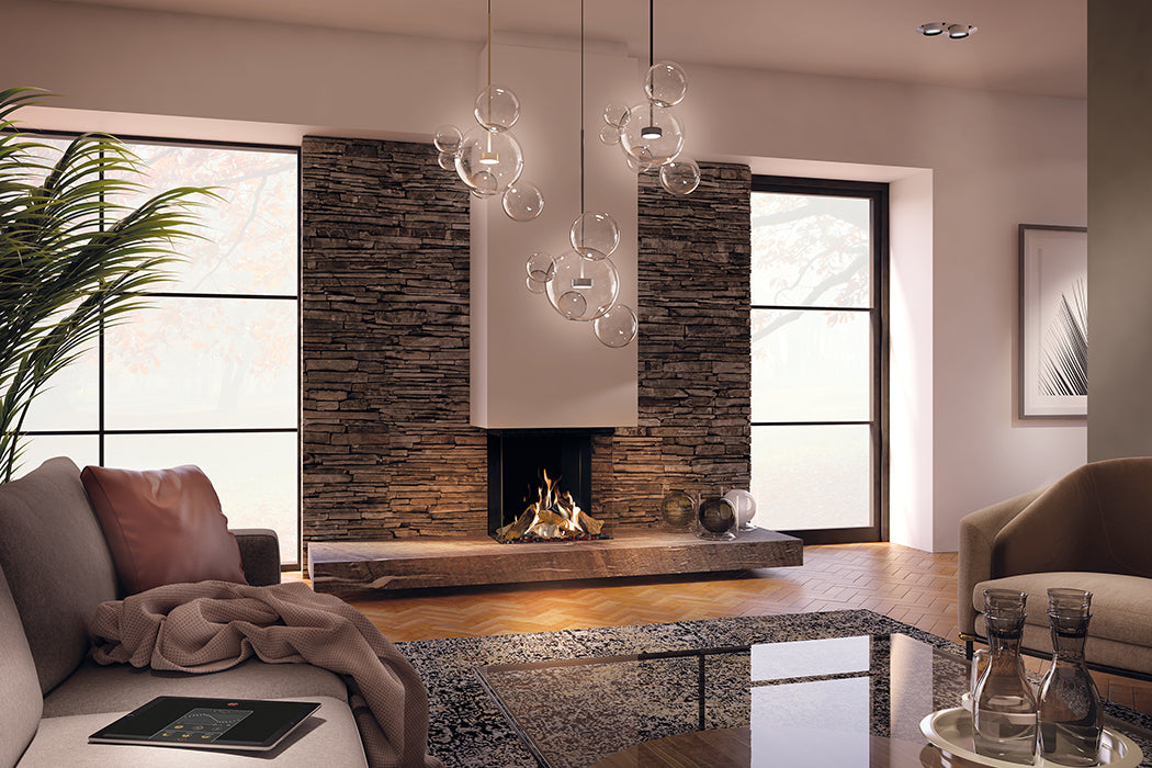 Maestro 3-sided Eco Wave Fireplace
