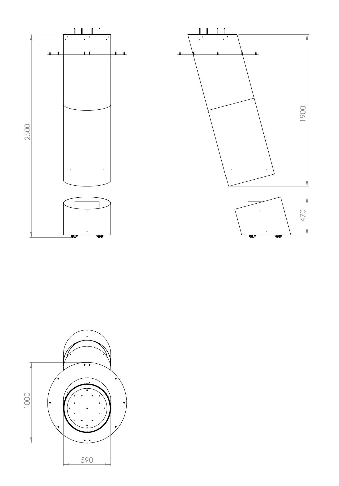Glammfire Contour 13 Bioethanol Fire
