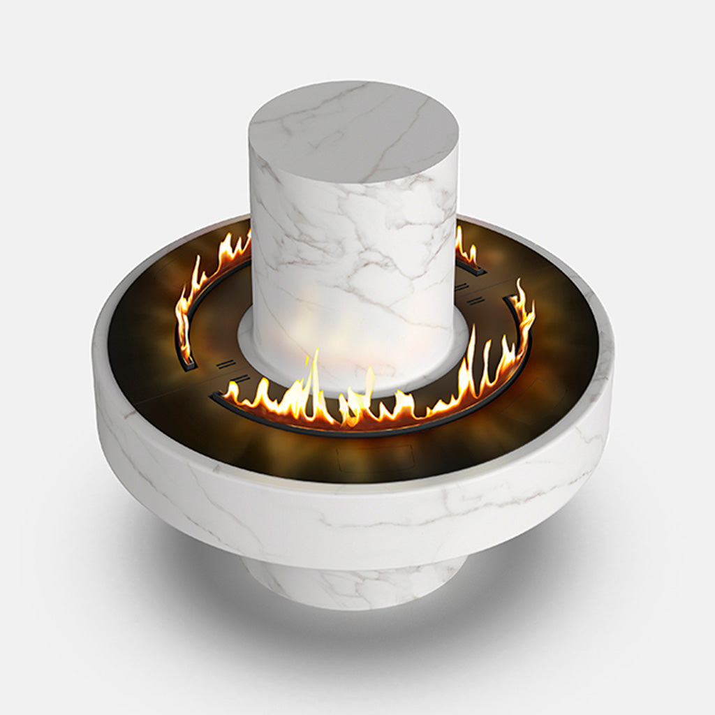 Dalex Arc Full Circle Fireplace