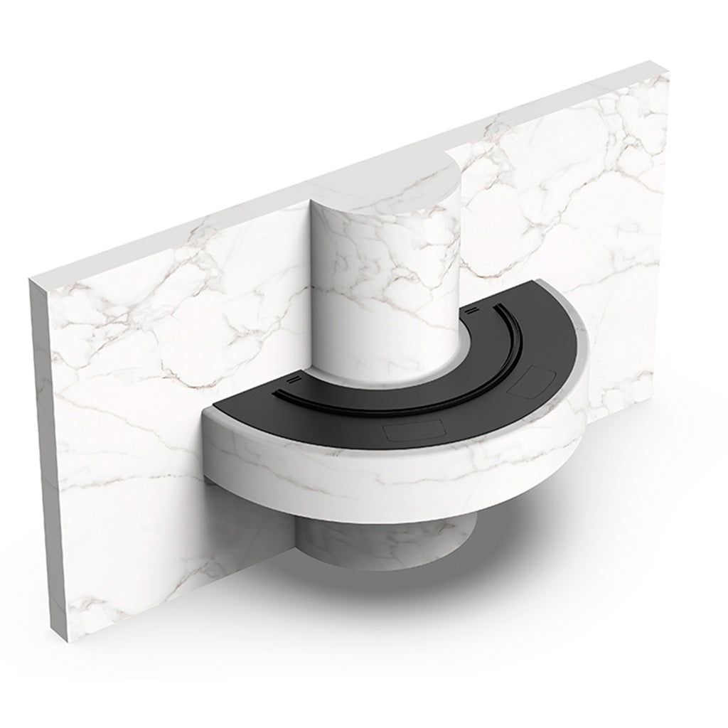 Dalex Arc Semi-Circle Fireplace