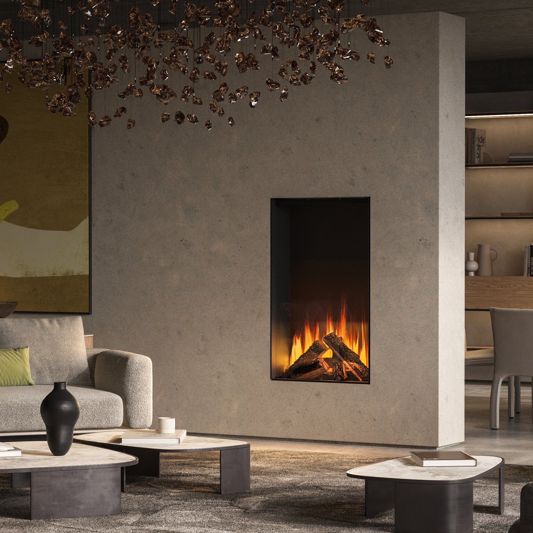 British Fires Knightwood Electric Fire