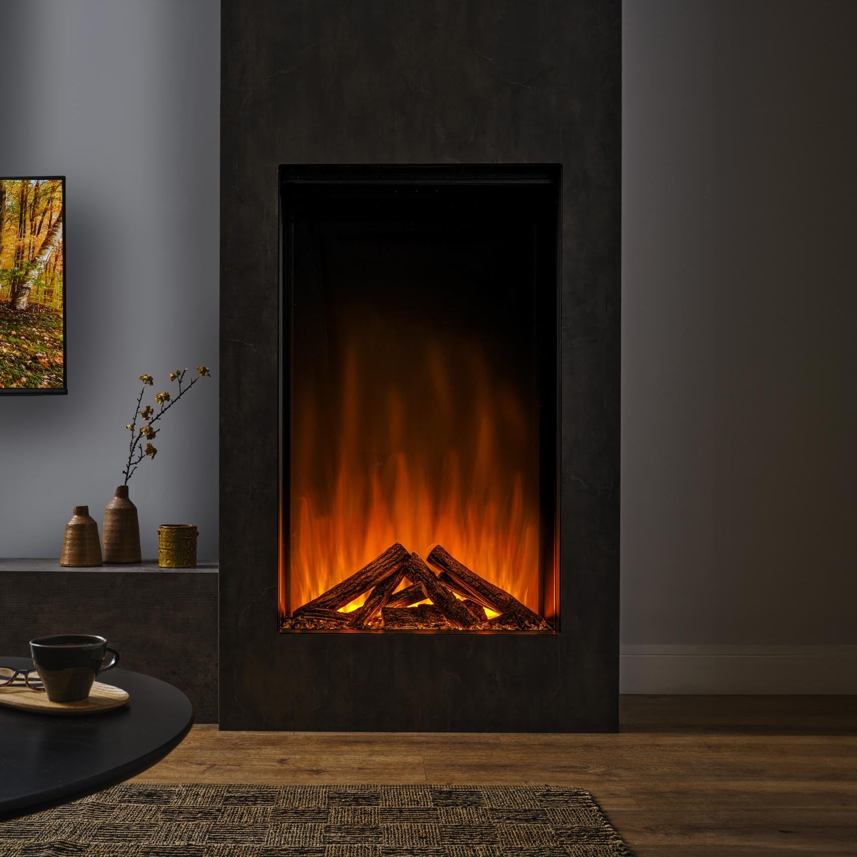 British Fires Knightwood Electric Fire