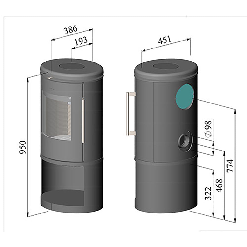Morso 6843 Wood Burning Ecodesign Stove