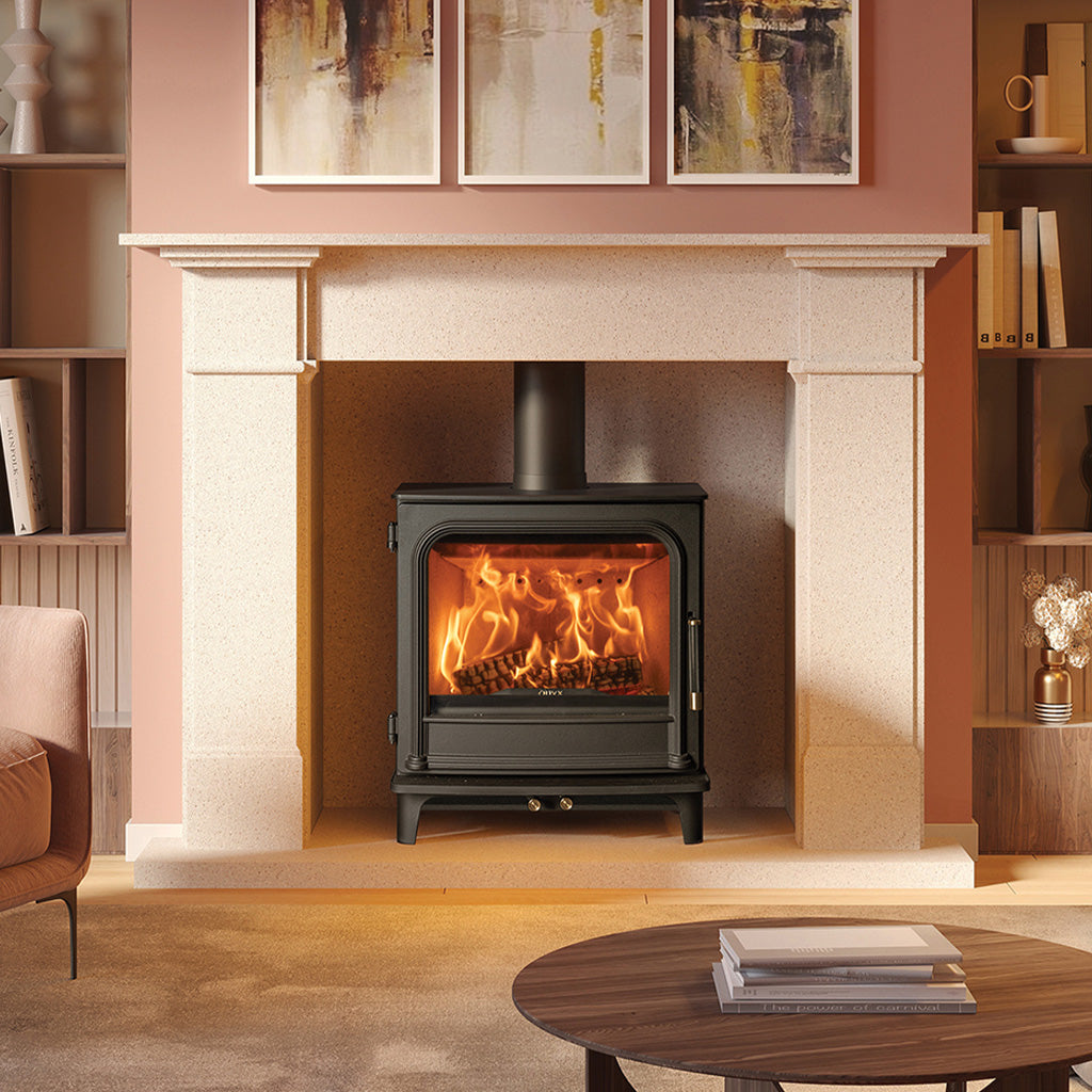 Onyx Athos 5 Wide Wood Burning / Multi-Fuel Stove