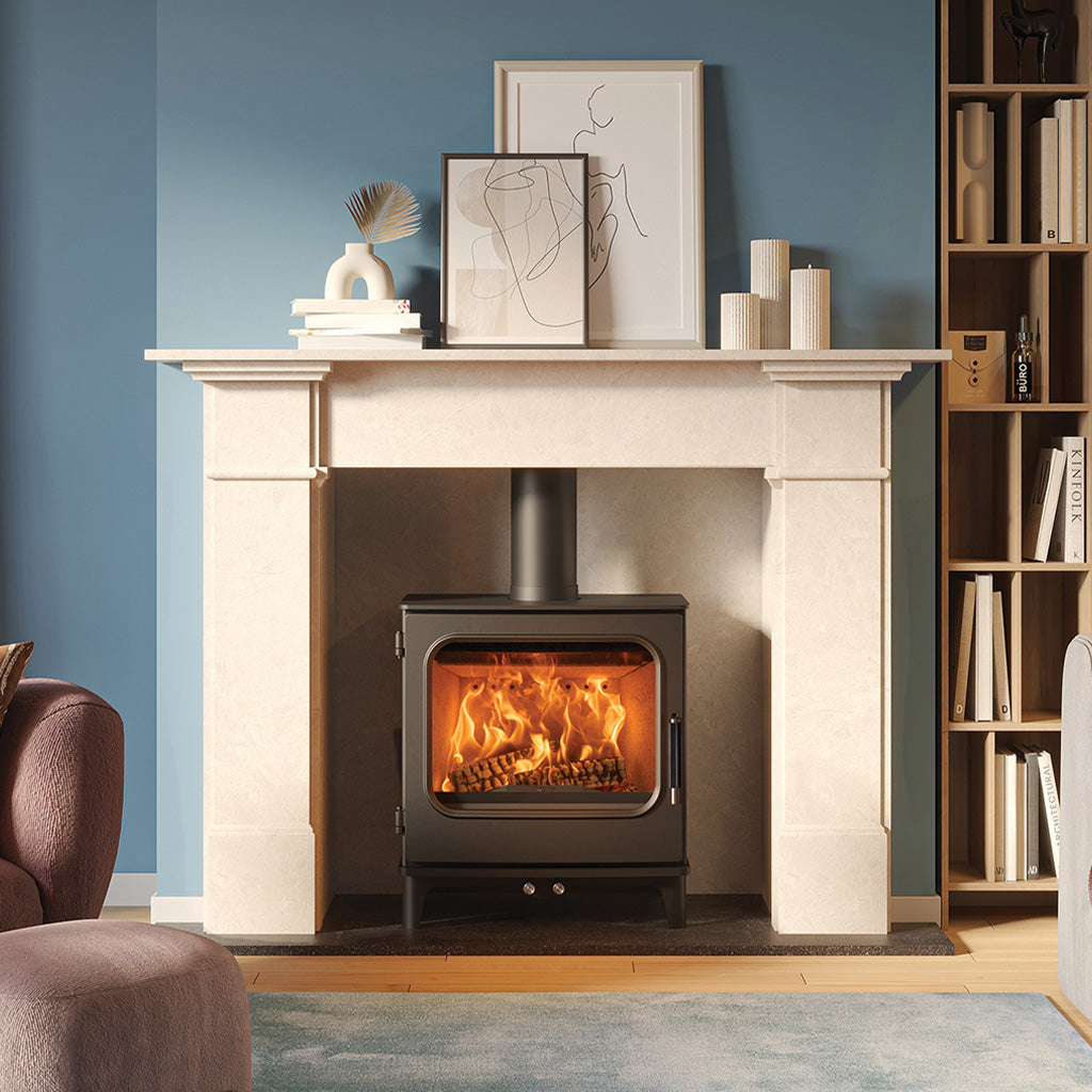 Onyx Olympus 5 Wide Wood Burning / Multi-Fuel Stove