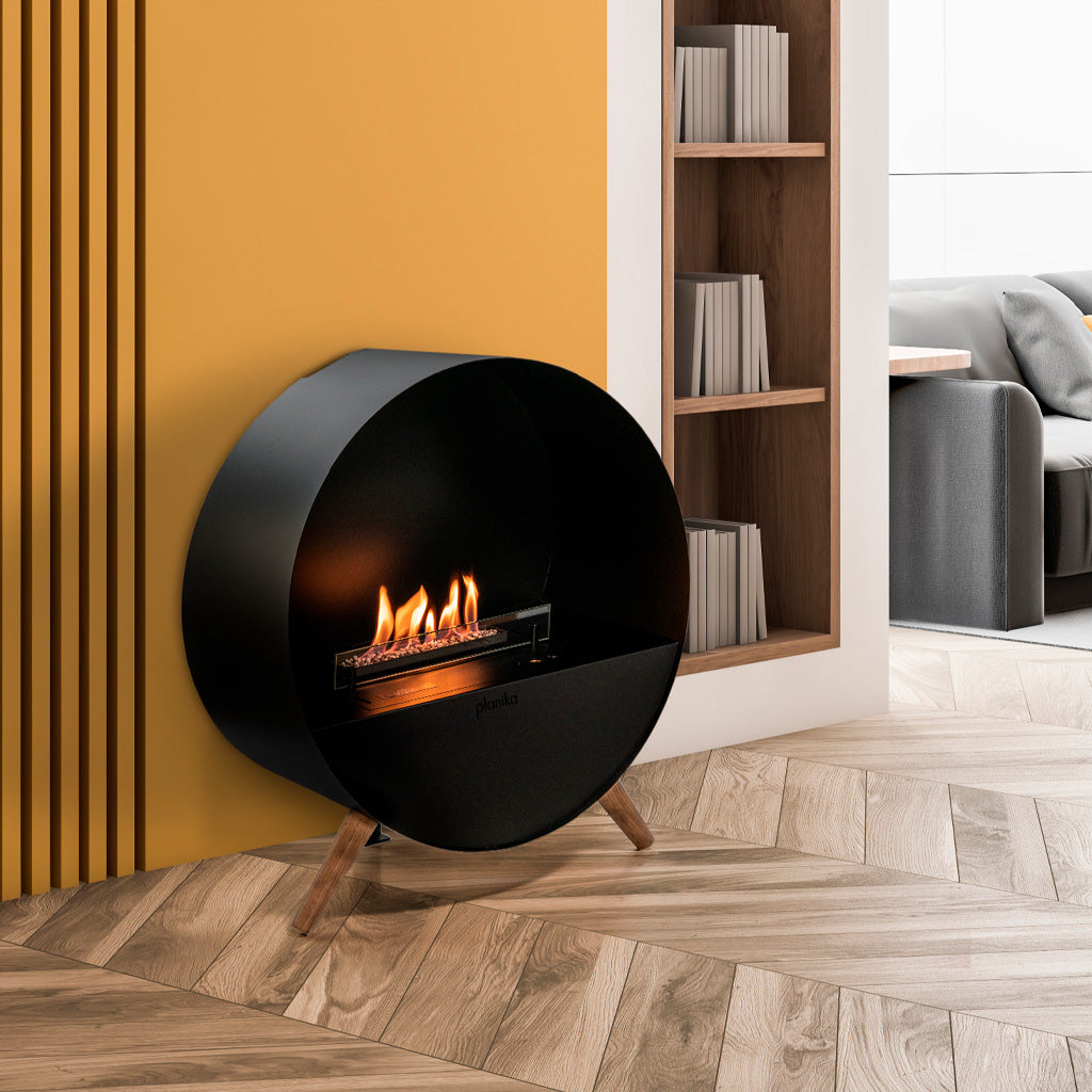 Bubble Wall & Floor Fireplace