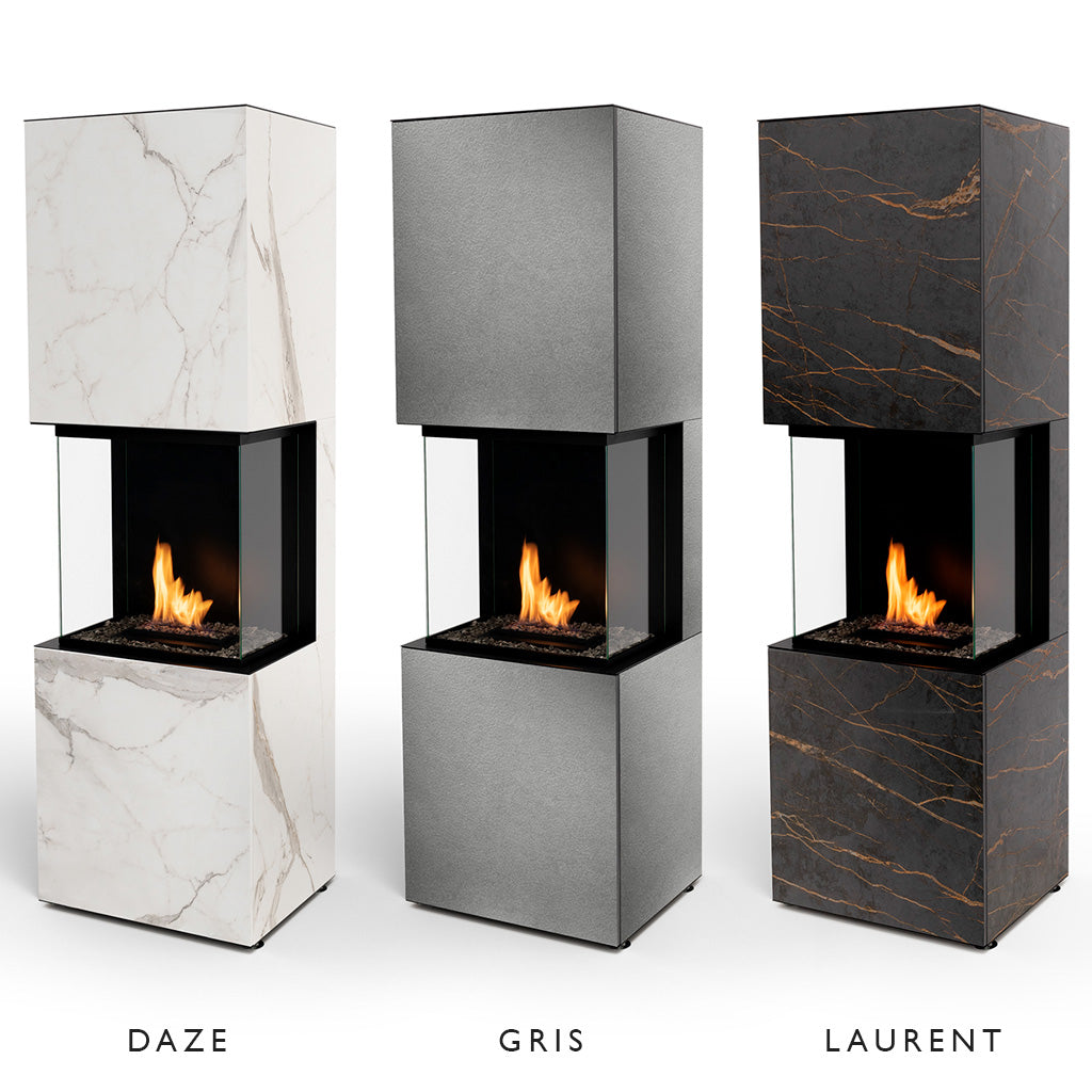 Freestanding bioethanol fireplace