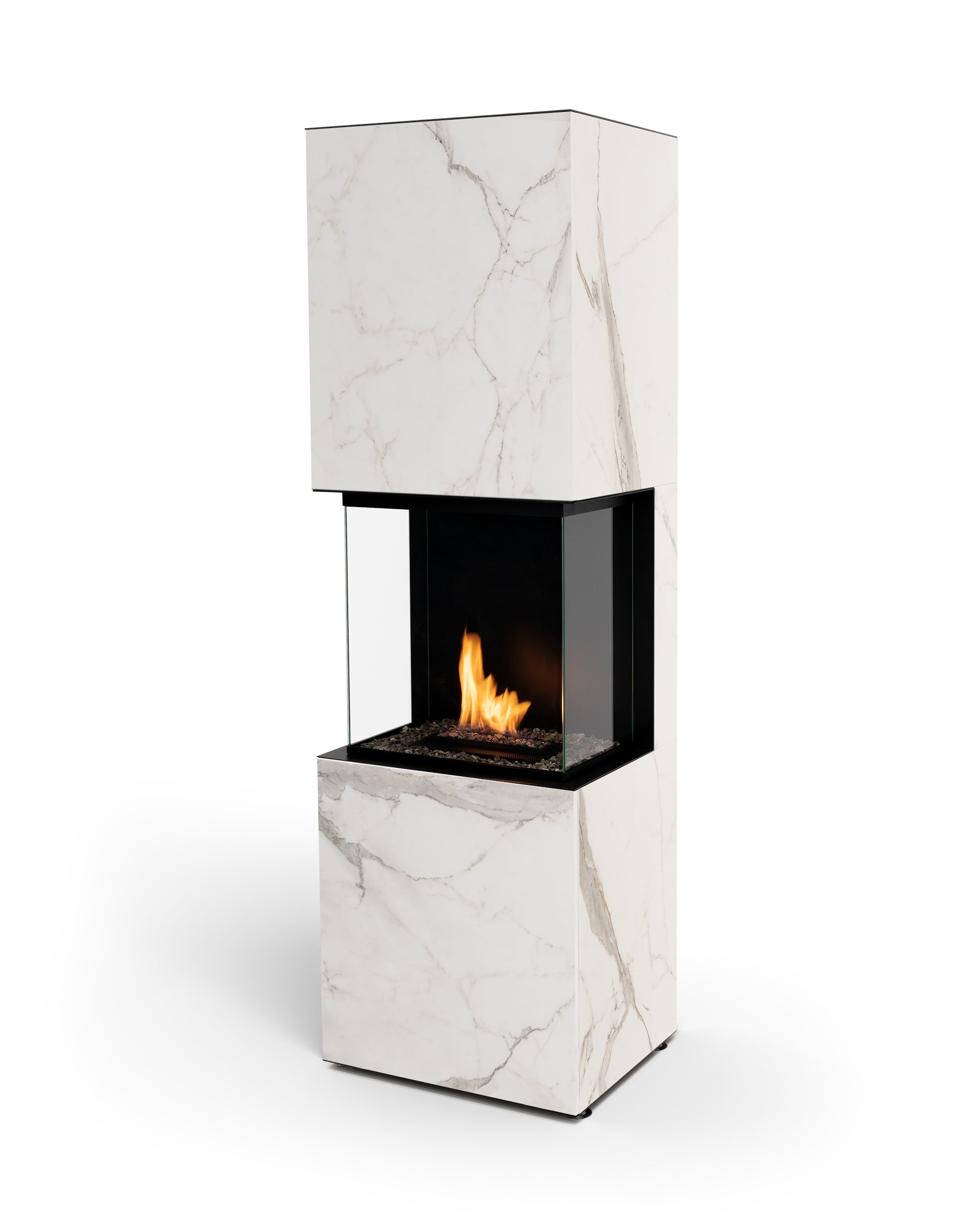 Planika Rock Freestanding Bioethanol Fireplace