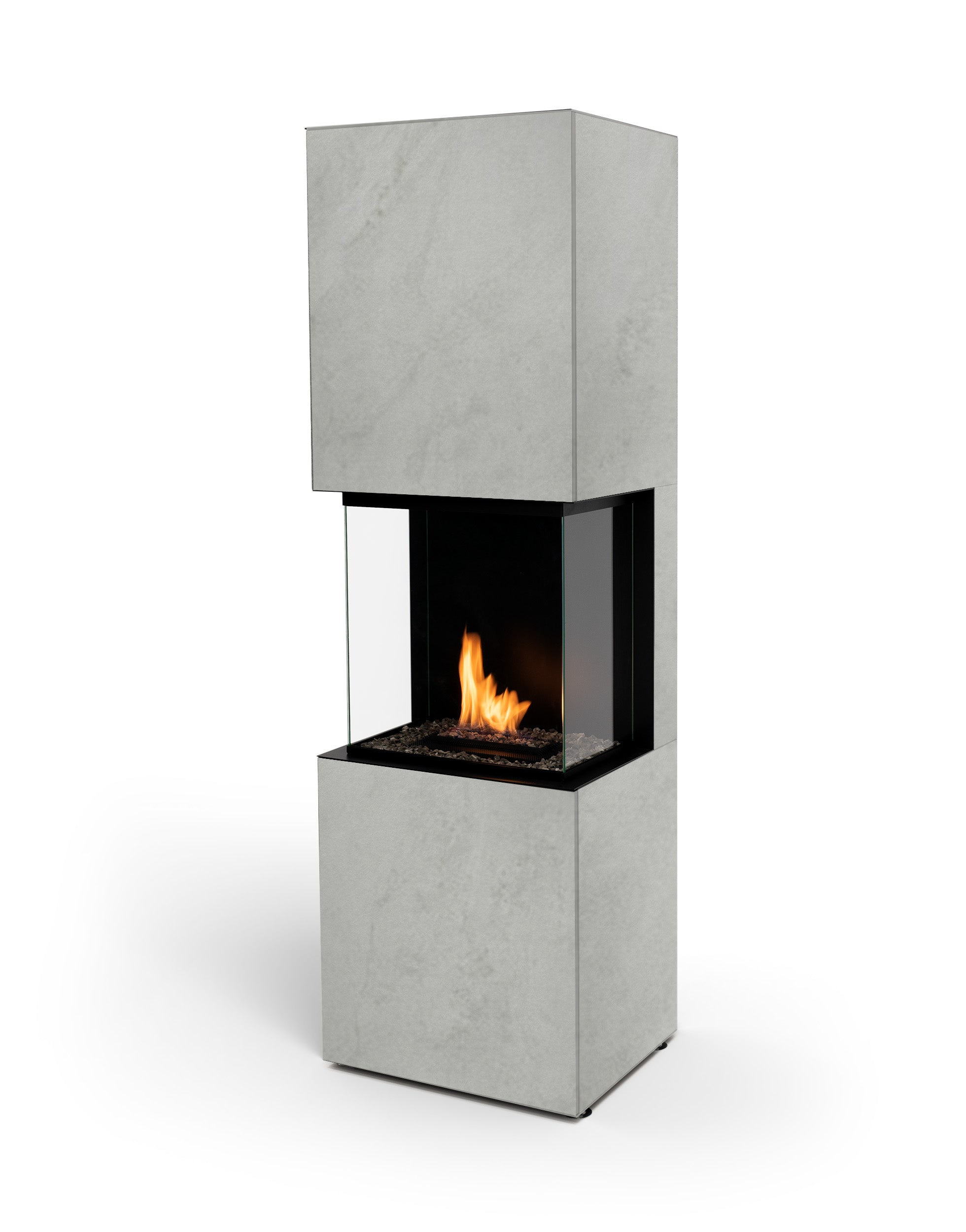 Planika Rock Freestanding Bioethanol Fireplace