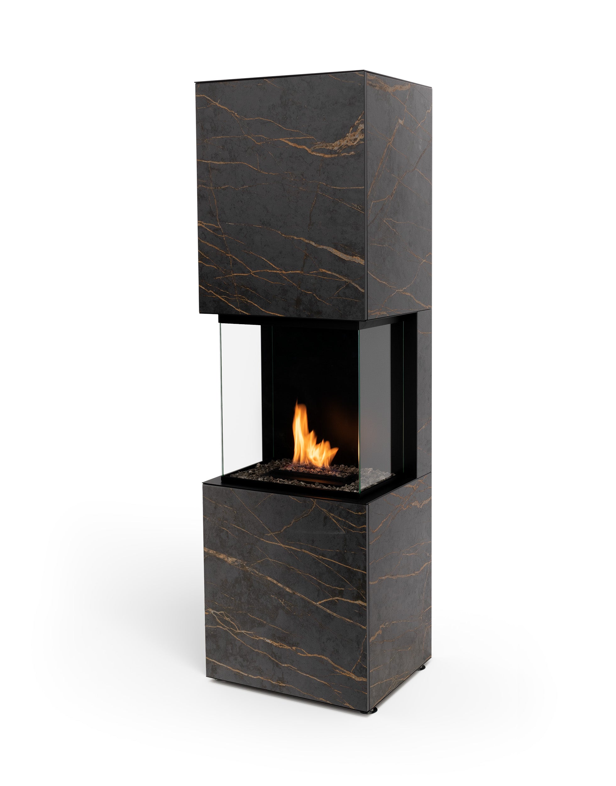 Planika Rock Freestanding Bioethanol Fireplace
