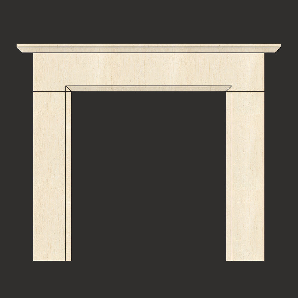 The Sutton Limestone Fireplace