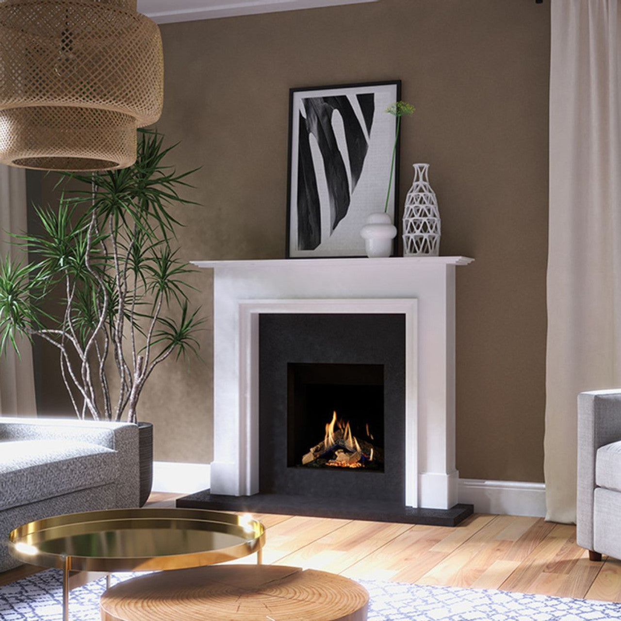 Dru Global 55XT Cavity Balanced Flue Gas Fire