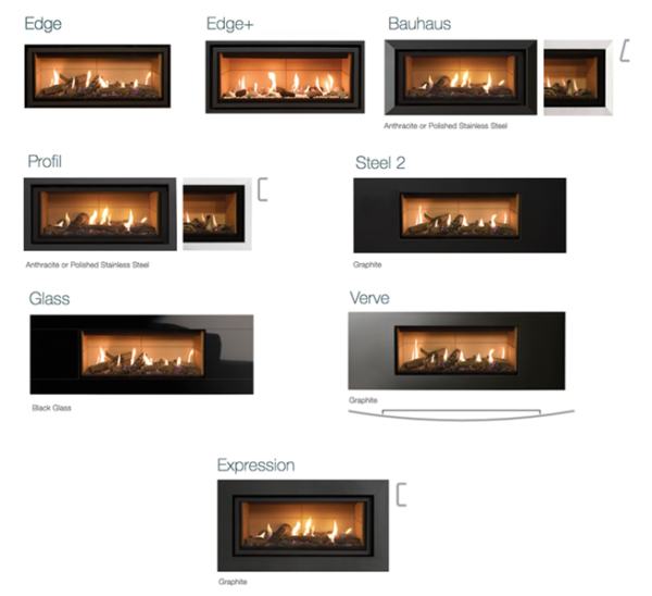 Gazco Studio 1 Glass Fronted Conventional Flue Gas Fire