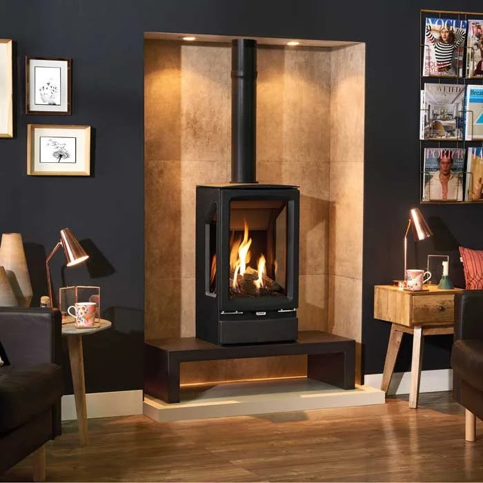 Gazco Vogue Midi T 3 Sided Gas Fire