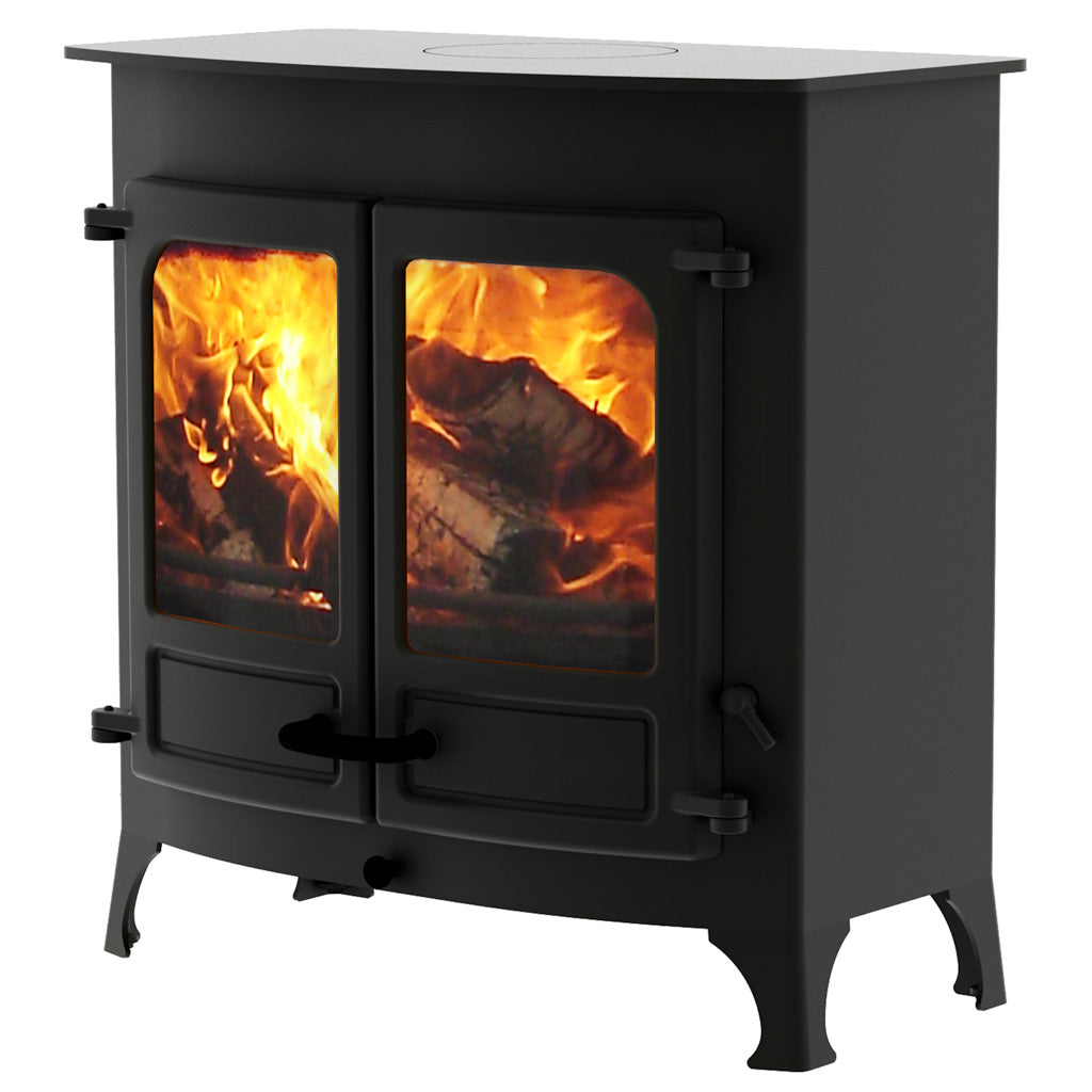 Charnwood Island III Blu Fireplace