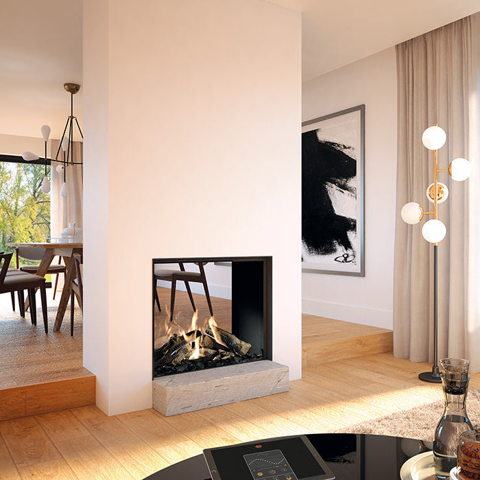 Dru Maestro 75 Tunnel Eco Wave Built in Gas Fire