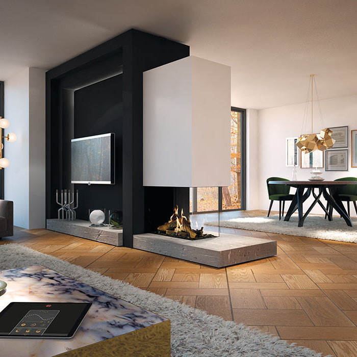 Dru Maestro 75XTU Eco Wave Built in Gas Fire 