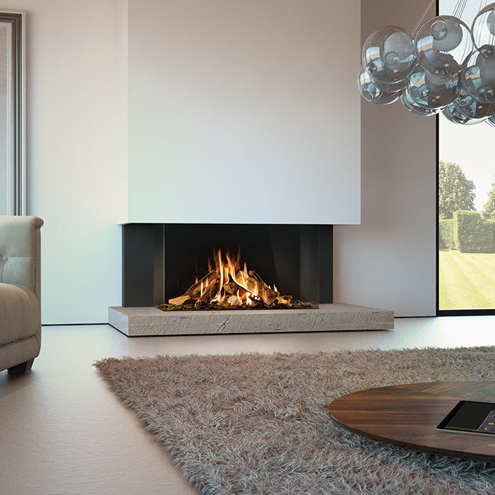 Dru Maestro 105/3 Eco Wave Balanced Flue Gas Fire
