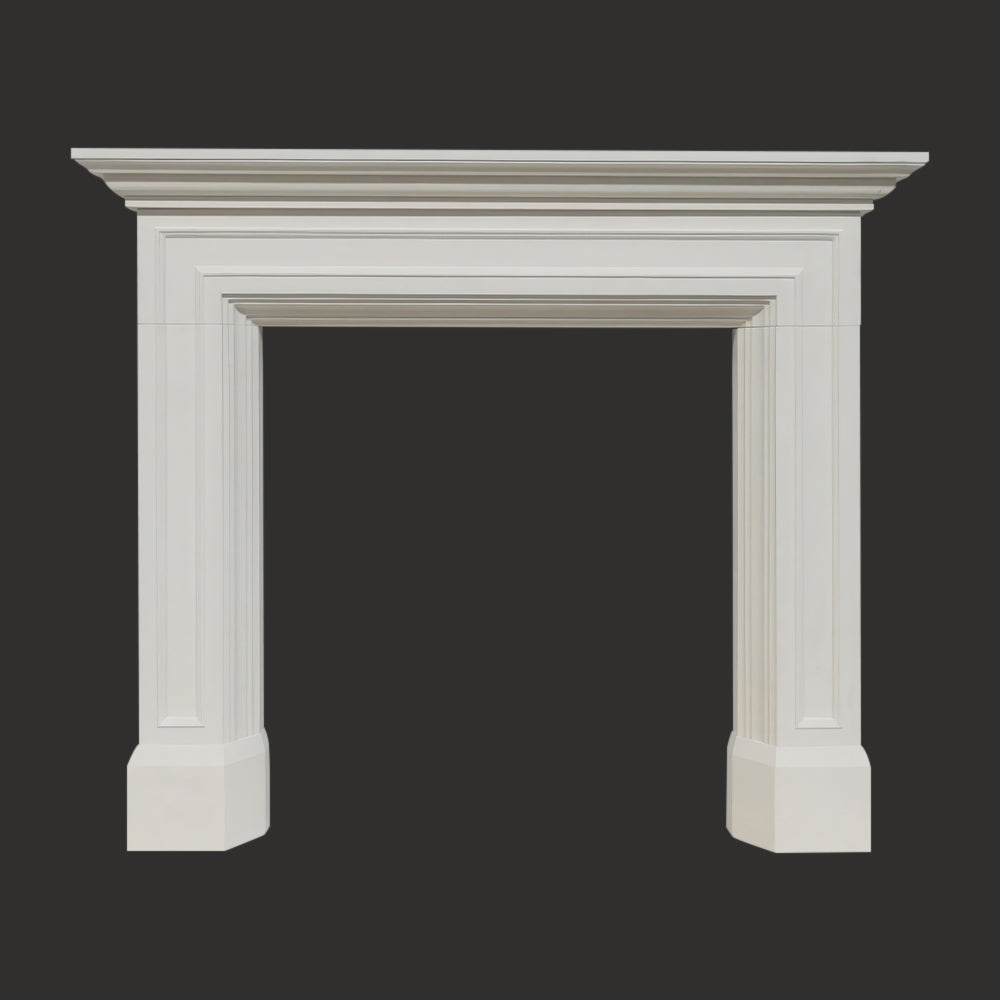 The Chatsworth Limestone Fireplace