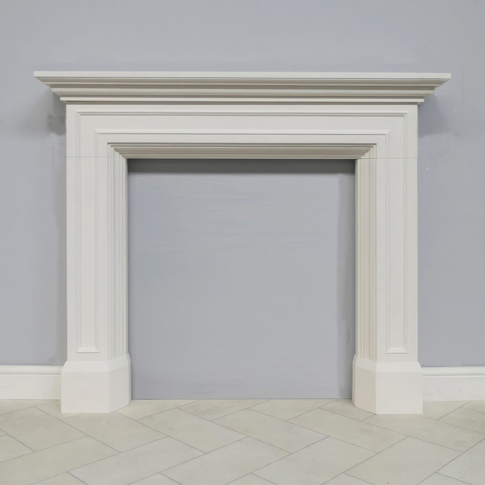 The Chatsworth Limestone Fireplace
