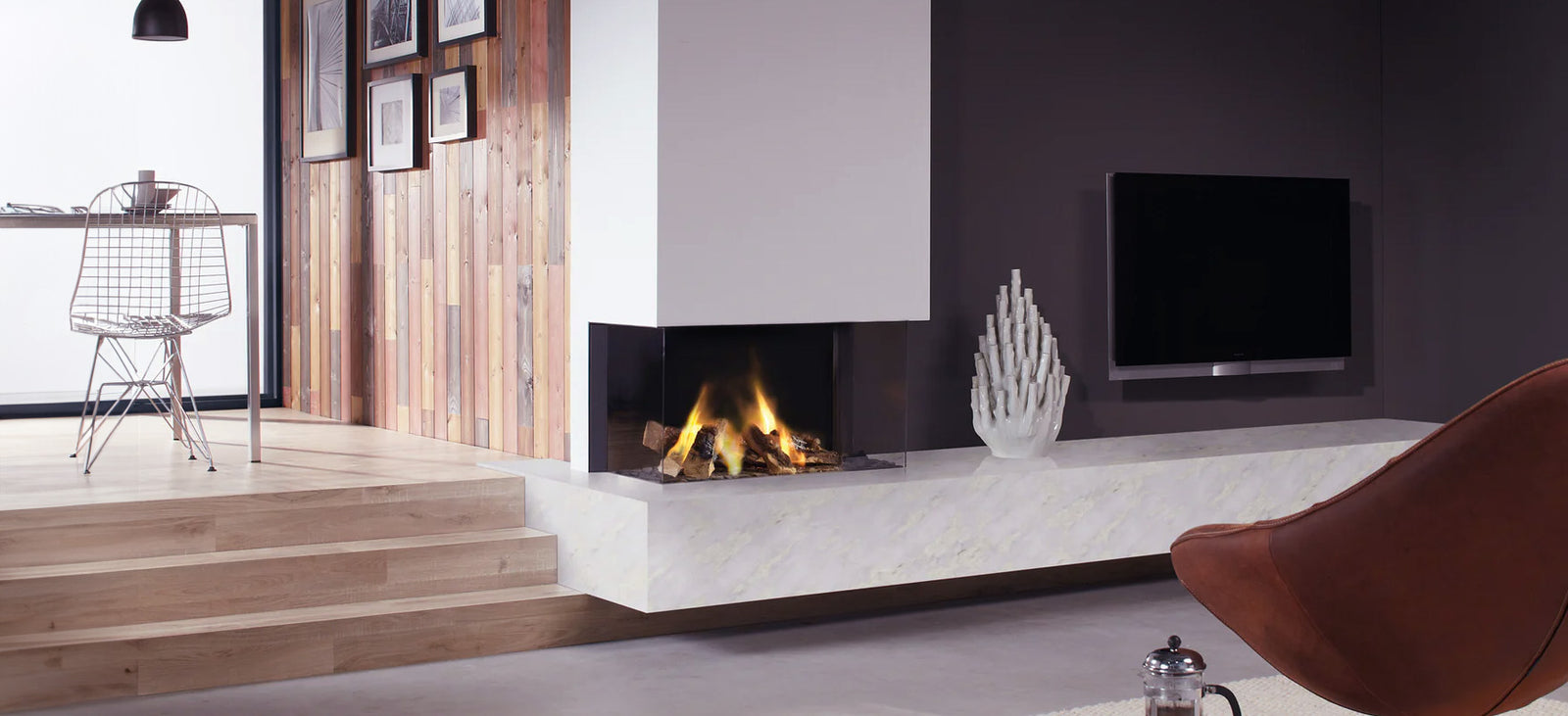 Firefly Modern fireplaces, supplied and installed