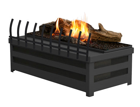 Basket Fire Logs fireplace