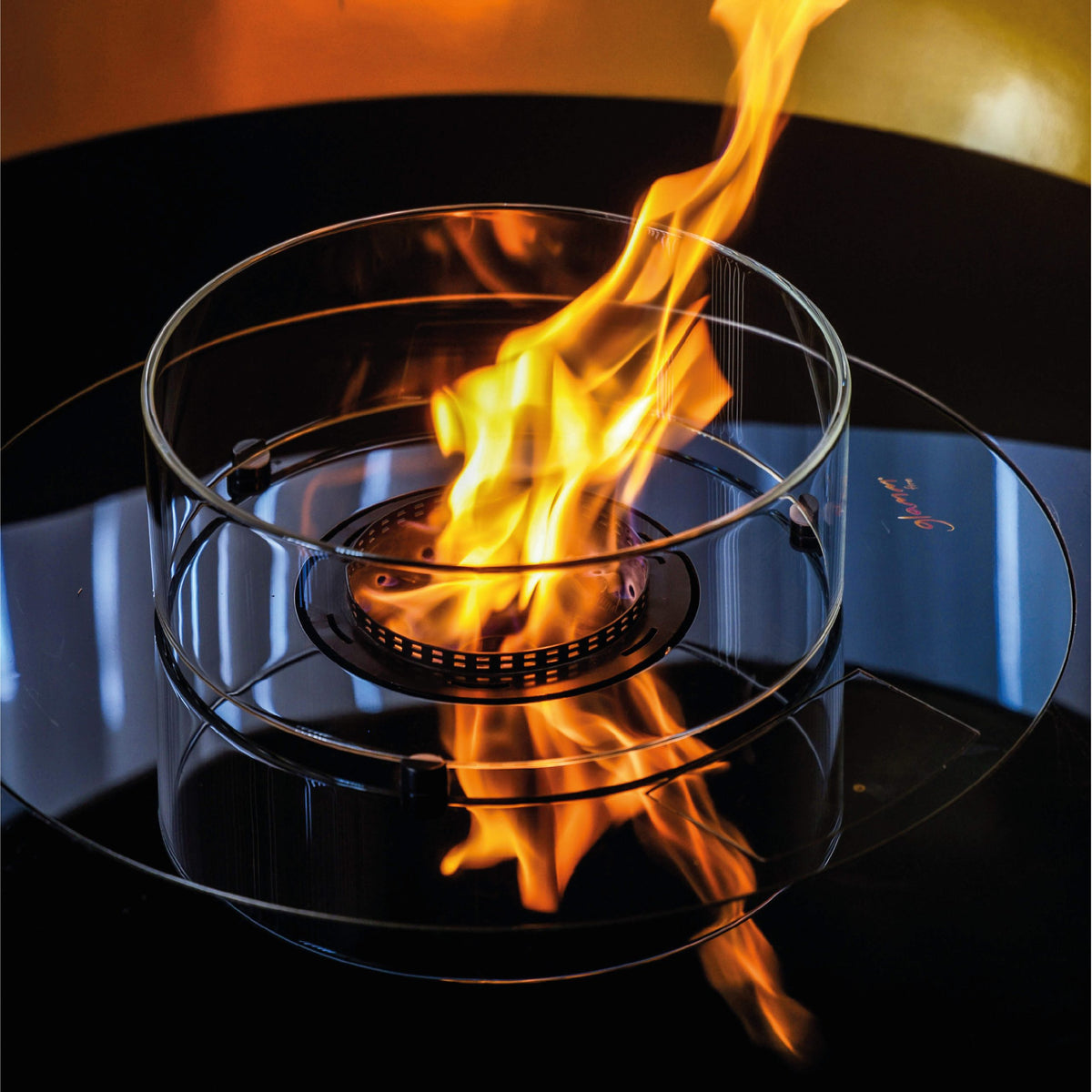 GlammFire Thales Freestanding Bioethanol Fire | Firefly London